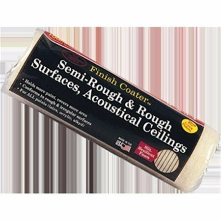 HOMEWARDBOUND 81 9 x 0.75 in. Rough Coater Slit Foam Roller Cover Solvent Resistant HO3579240